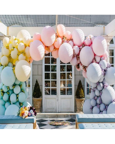 Balloons 36 inch Pastel Balloons for Parties 5 pcs Macaron Latex Balloons for Birthday Wedding Engagement Anniversary Christm...
