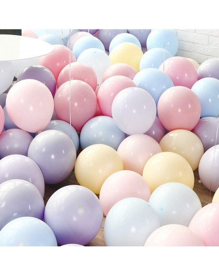 Balloons Pastel Balloons Macaron Latex Balloons 100pcs 10 Inch Candy Colored Ballon for Wedding Party Birthday Party Decorati...