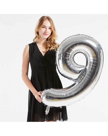 Balloons 40inch Silver Foil 29 Helium Jumbo Digital Number Balloons- 29th Birthday Decoration for Girls or Boys-29 Birthday P...