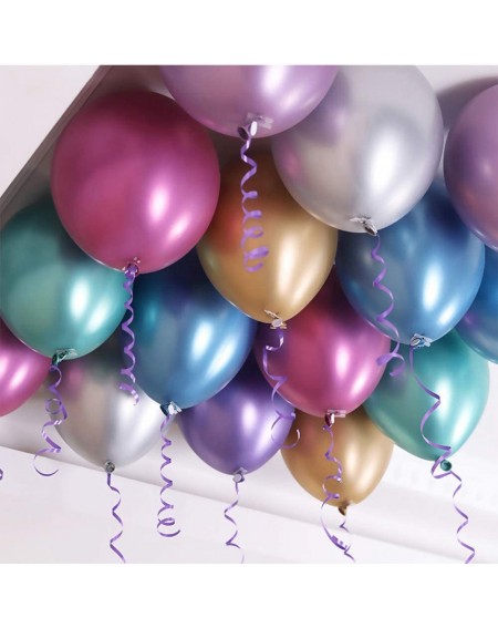 Metallic Balloons Multicolor Birthday Wedding