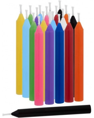 Birthday Candles Chime Candles for Spells- Rituals- Birthday Party Congregation (100- 10 Assorted Colors) - 10 Assorted Color...