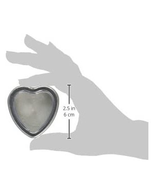 Favors Light for Love Collection Heart Candle Favor Tins - CX114KUB6CJ $11.07