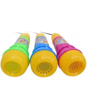 Noisemakers 5PCS Microphone Kids Themed Birthday Party Favors Supply Kids Stage Performance Random Color (No Battery Needed) ...