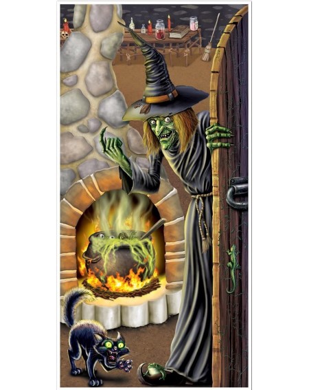 Favors Halloween Witchs Brew Door Cover 30in. X 5ft. Party Accessory Pkg/3 - CW1108VBBFV $17.20