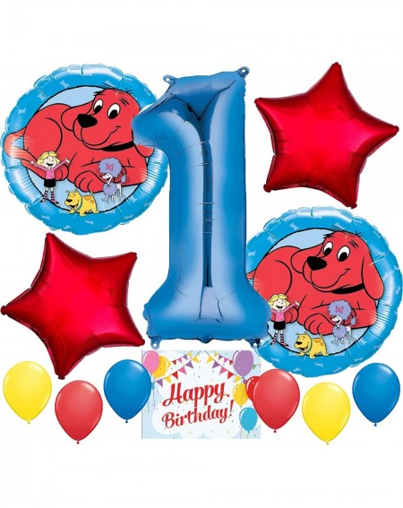 Balloons Clifford Party Supplies Balloon Decoration Bundle for 1st Birthday - CC19HI8IE86 $16.68