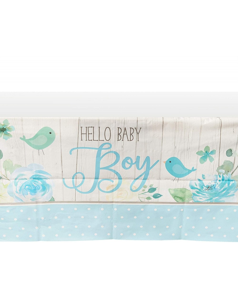 Tablecovers Boy Baby Shower Table Covers (54 x 108 in.- Blue- Pack of 3) - CO18U9ZELNR $8.58