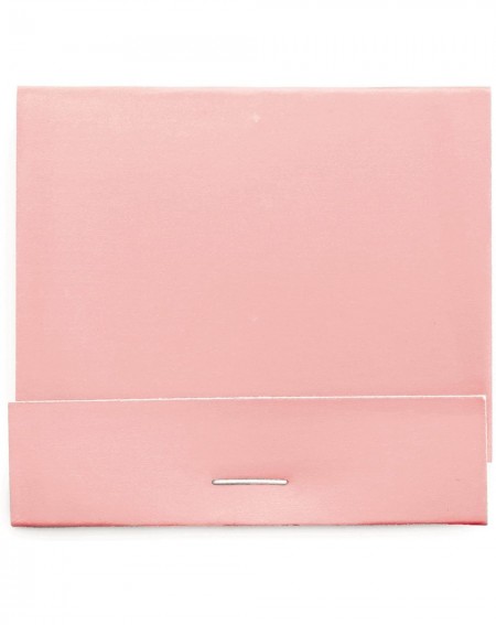 Favors Peony Pink Matchbook 50 pack- Book - Peony Pink - C912H6RH9FF $66.18