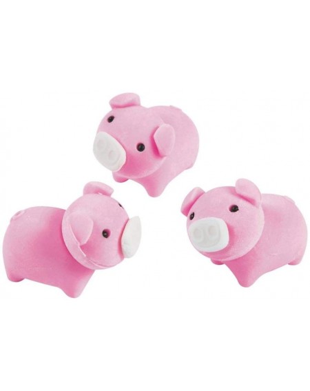 Favors PIG ERASERS - Stationery - 24 Pieces - CR1295LT8BX $13.66