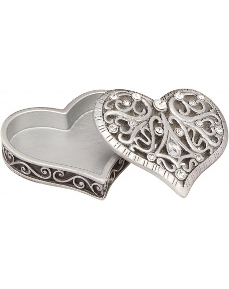 Favors Exquisite Heart Shaped Curio Box - C111PHPQBB7 $8.35