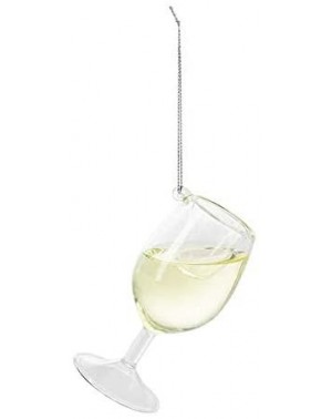 Ornaments Cheer Donnay Wine Glass Ornament - Cheer Donnay - CU18O7I2C2M $13.85