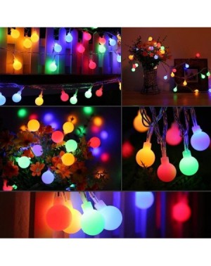 Indoor String Lights 14.8 FT LED String Lights- 40 LED Waterproof Ball Lights- Fairy Starry String Light Battery Powered with...