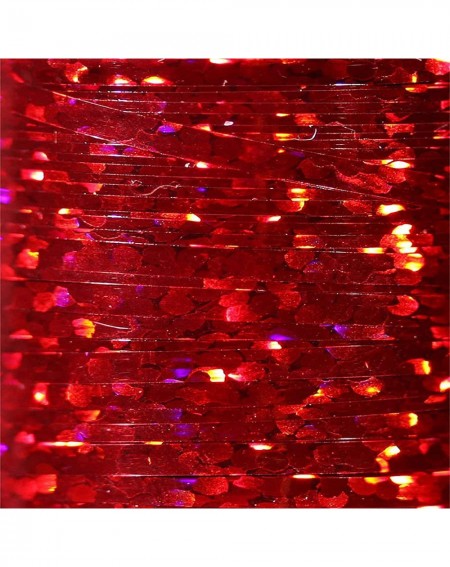 Tinsel Holographic Tinsel - Red - C4196E9DZT9 $9.22