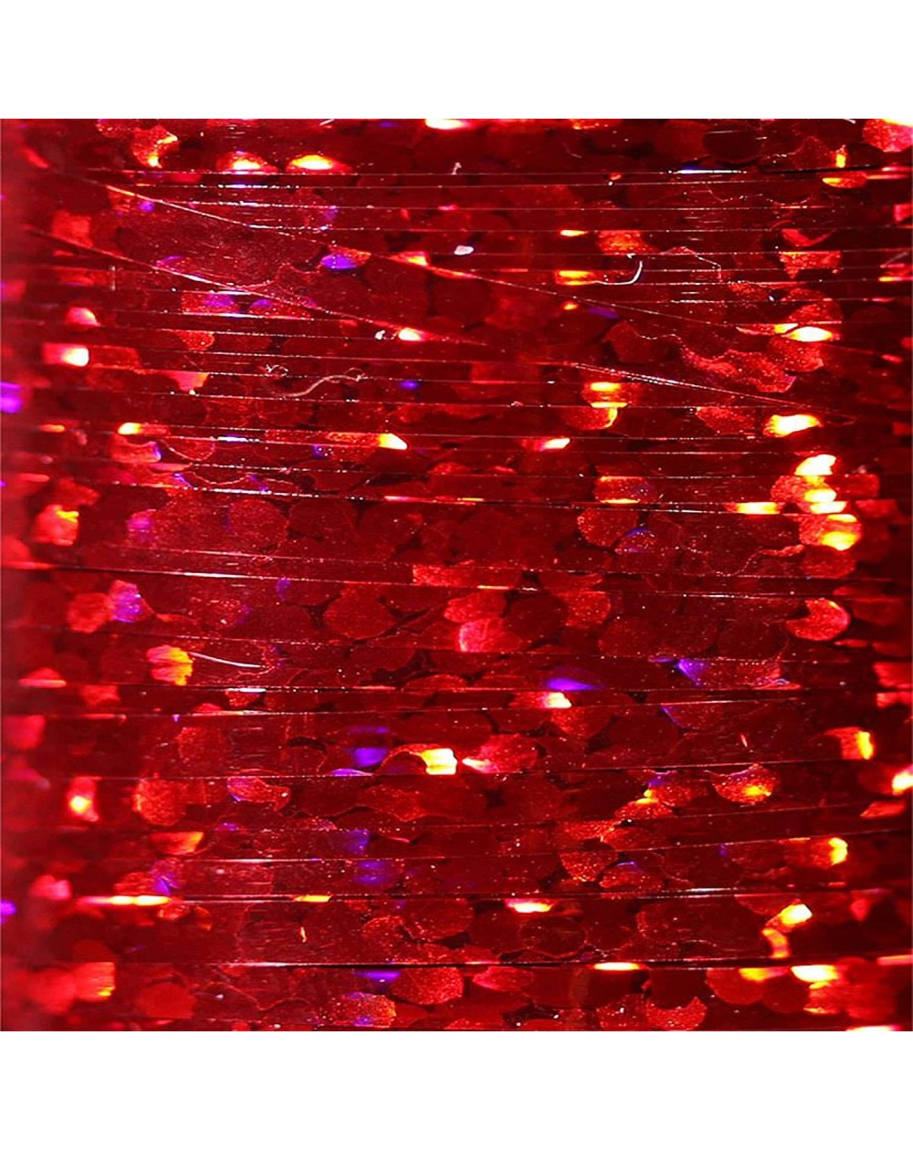 Tinsel Holographic Tinsel - Red - C4196E9DZT9 $9.22