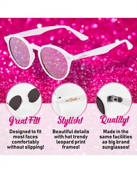 Party Packs Bachelorette Party Sunglasses Bride Tribe Rose Gold Lens Glasses- Bridal Shower Gift and Favors - Instagram Bache...