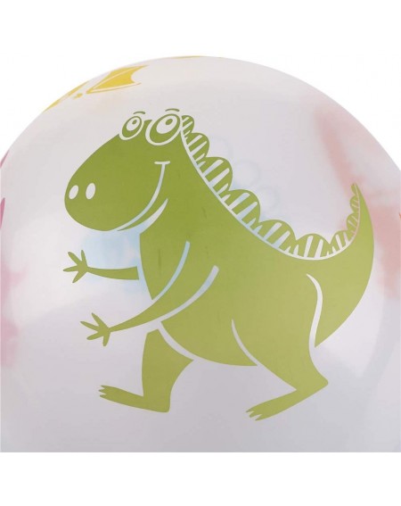 Balloons 12 inch Mixed Color Printing Transparent Balloons Cartoon Dinosaur Latex Balloon for Birthday Party Baby Shower Kids...