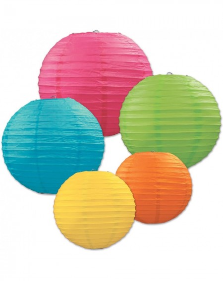Streamers Paper Lantern Assortment- Multicolor - C011T1KJ427 $18.73