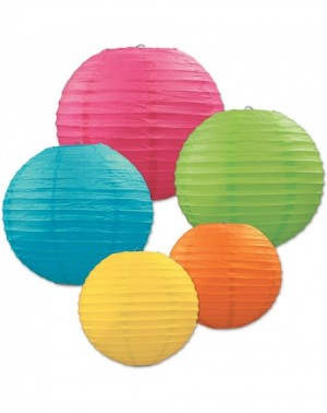 Streamers Paper Lantern Assortment- Multicolor - C011T1KJ427 $11.55