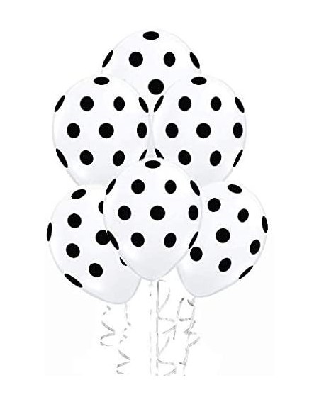 Balloons 50 Pcs 12" Latex Balloons- White Polka Dot Balloons for Brithday Balloon Wedding Balloon decoration - CW18RXXZXG5 $2...