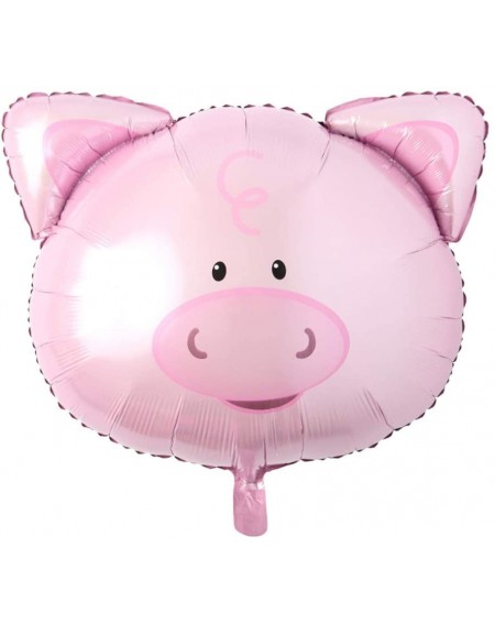 Balloons Barn Farm Balloons Animals Birthday Cow Party Favors Baby Shower Decorations Supplies (Pig&Cow) - C9182KNHEL9 $9.59