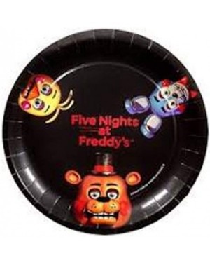 Party Packs Five Nights at Freddy's Party Supplies Pack Serves 16 Snack/Dessert Plates Beverage Napkins Cups Table Cover and ...