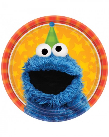 Party Packs Sesame Street Party Supplies 24 Pack Dessert Plates - C018GKOHDN4 $15.48