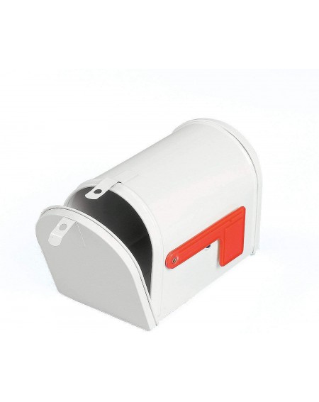 Favors White Tinplate Mailbox Toy - Great for Kids Crafts and Decorating Activities - CE117WGU7L9 $30.36