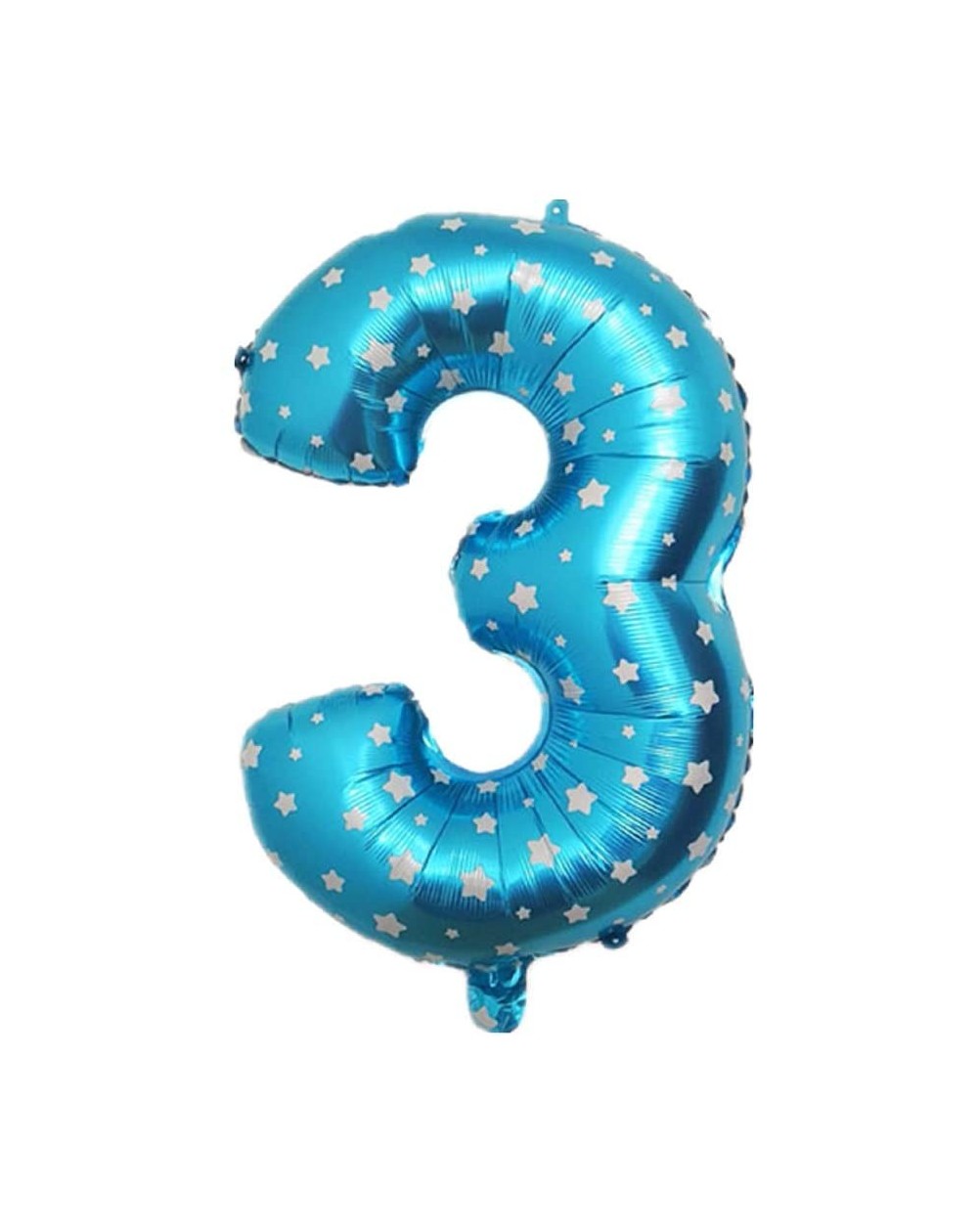 Balloons 32 Inch Large Printed Blue Number Balloons Foil Helium Balloons Birthday Party Wedding Bachelorette Bridal Shower Gr...
