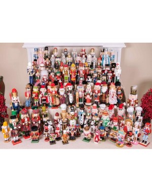Ornaments Wooden Christmas Nutcracker Ornaments Variety 6 Pack - Festive Decorations - 5" Tall Perfect for Christmas Trees - ...