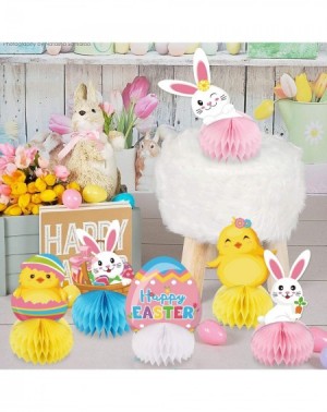 Centerpieces Happy Easter Centerpiece Bunny Egg Party Table Decoration Chicken Rabbit Honeycomb Birthday Home Spring Supplies...