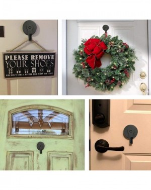 Wreath Hangers Magnetic Wreath Hanger－ by Placing one Magnet on Either Side of The Single-pane Glass (Such as a Storm Door) o...