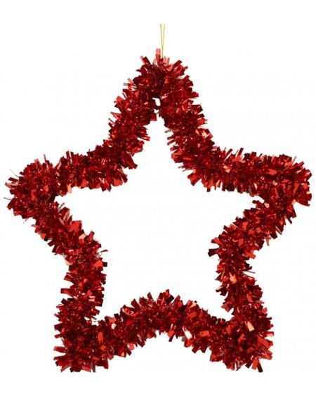 Swags Shining Christmas Wreath Ornament Wall Hanging Decorations Pendant Party Star Festival Accessories - A - C319K9979RY $1...