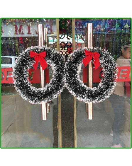 Swags Shining Christmas Wreath Ornament Wall Hanging Decorations Pendant Party Star Festival Accessories - A - C319K9979RY $1...