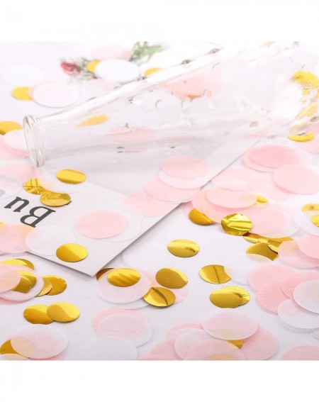 Confetti Round Tissue Confetti 6000 Pcs Paper Table Wedding Confetti Dots for Wedding-Birthday Party-Baby Shower-Valentine's ...