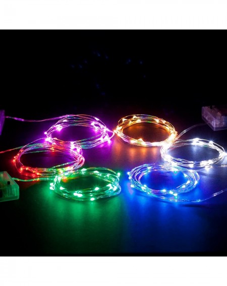 Indoor String Lights 30 LEDs Lights Indoor and Outdoor 9.5 FEET String Lights- Fairy Lights Battery Powered for Patio- Bedroo...