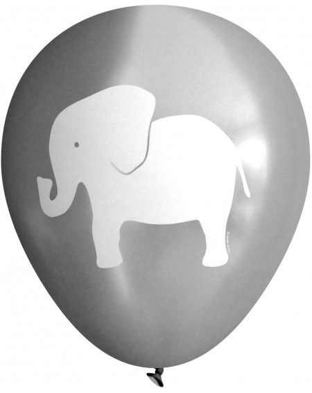 Balloons Elephant balloons (16 pcs) (Grey) - Grey - C61857RILTC $33.71
