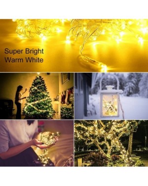 Outdoor String Lights 300 LEDs Christmas String Lights 108Ft Indoor/Outdoor Fairy String Lights 8 Flash Modes 29V Memory Func...