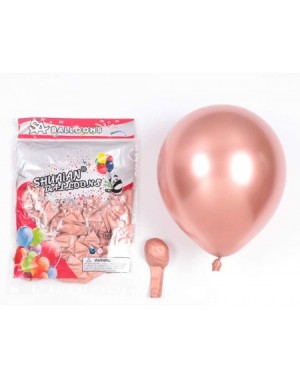 Balloons 100pcs Rose Gold Metallic Chrome Balloon 10inch Latex Party Balloons for Balloon Arch- Wedding- Bridal Shower- Baby ...