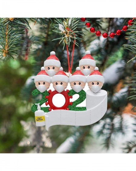 Ornaments 2020 Personalized Name DIY Christmas Ornament for Family- Christmas Decorative Hanging Ornaments for Home Decoratio...
