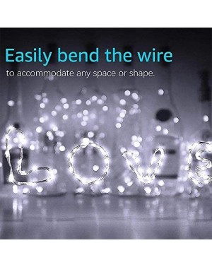 Indoor String Lights 4 Pcs Battery Operated Fairy String Lights-10ft/3m 30 LEDs Mini Bulb- Starry Light for Gift Wedding Part...