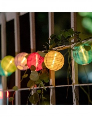Outdoor String Lights Solar LED Fairy Lights Lantern String Light Waterproof Indoor Outdoor Decorative Lights Multicolor for ...