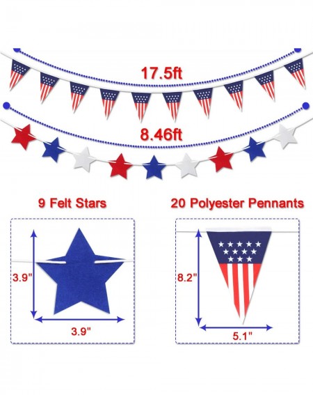 Party Favors 4th of July Decorations - Fourth of July Patriotic Party Decorations Supplies- Pack of 14 - Include 1 American U...