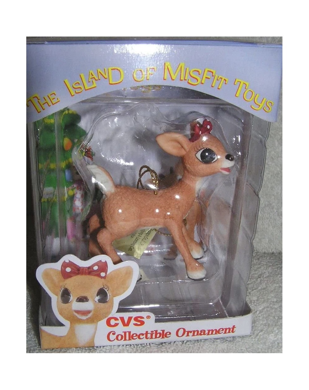 Ornaments 1999 CVS Limited Edition Clarice Reindeer Christmas Ornament from Rudolph and the Island of Misfit Toys - CF11B8N80...