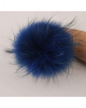 Tissue Pom Poms Fur Pom Poms DIY Silver Fur Pom Poms Balls Artificial Fur Pompon for Hats Bags Shoes Accessories-Rosy 2 - ros...