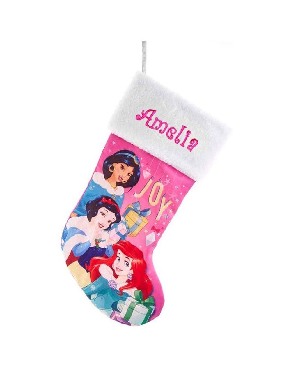 Stockings & Holders Personalized Licensed Character Christmas Stocking (Disney Princess) - Disney Princess - C4192CEAHSR $36.21