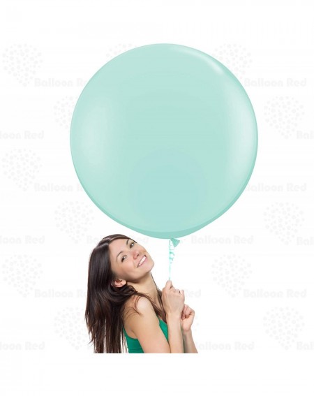 Balloons Baby 36 Inch (3 ft) Pastel Color Thickened Giant Latex Balloons- Pack of 3- Round Shape- Premium Helium Quality for ...