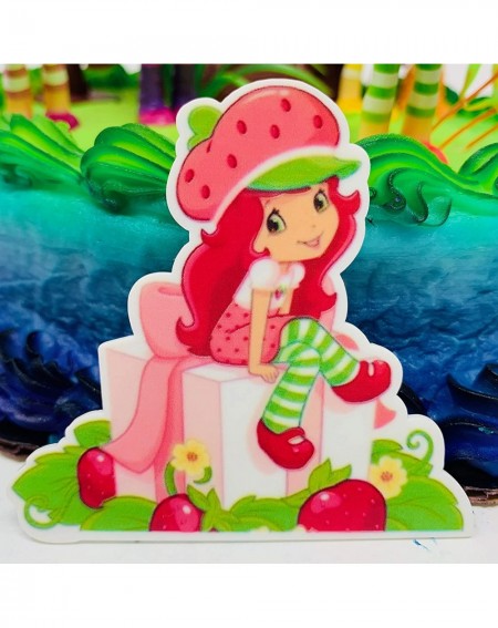 Cake & Cupcake Toppers Strawberry Shortcake and Friends Birthday Cake Topper - C918WRYEK0L $25.80