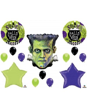 Balloons Frankenstein Head Spooky Birthday party Balloons Decorations Supplies Halloween - C418IR52EU8 $13.00
