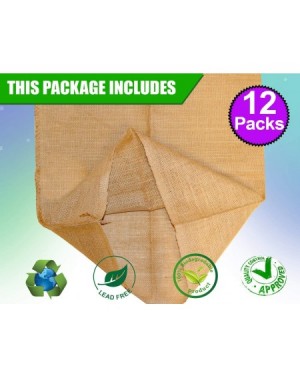Party Games & Activities Premium Burlap Potato Sack Race Bags 24" x 40"- Sturdy- Rugged- 100% Natural Eco-Friendly Jute- Perf...