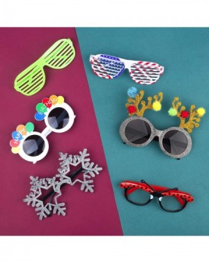 Photobooth Props 15pack Funny Glasses Beach Party Cool Shaped Costume Sunglasses for Summer Favors Jumbo Hawaiian Tropical Lu...
