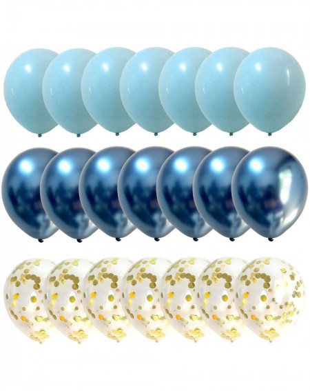 Balloons Balloons Metallic Party Balloons for Wedding Birthday Baby Shower Valentine's Day Decorations 50packs (Metallic Blue...
